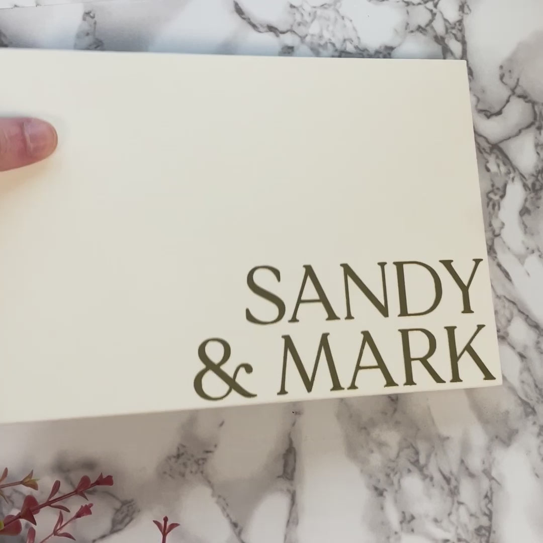 Load video: Wedding Video Book