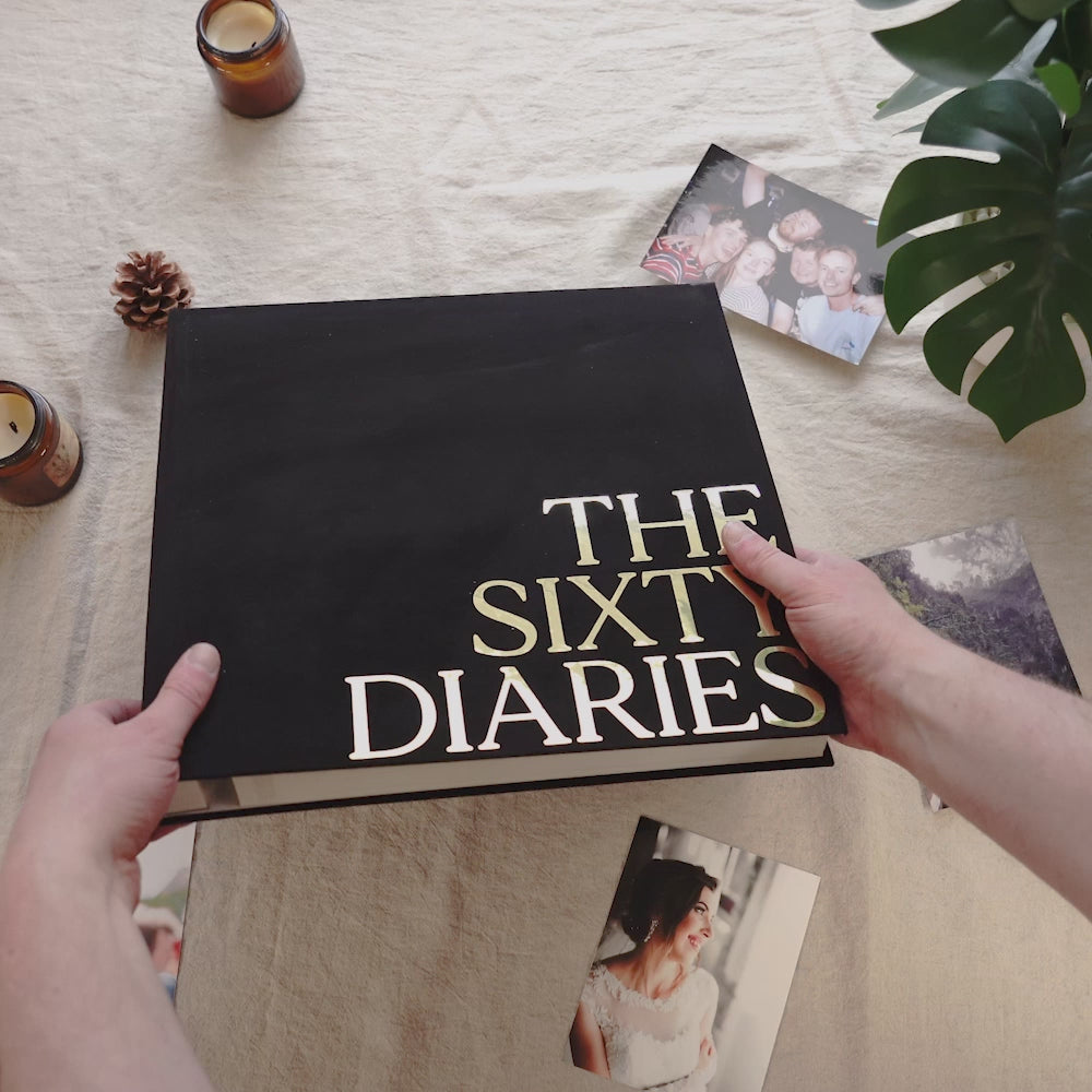 Load video: Extra Large Velvet Photo Album