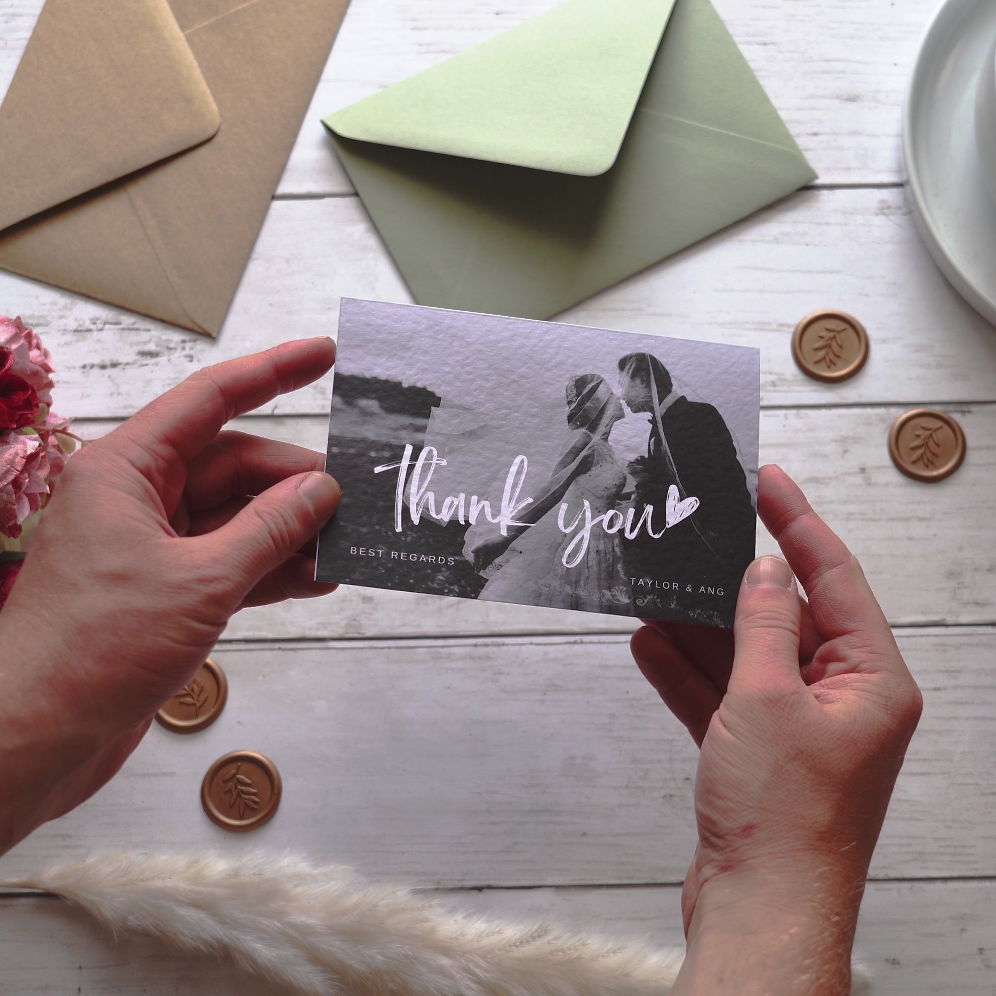 Load video: classic wedding thank you, sophisticated wedding cards, modern wedding thank you, creative wedding cards, charming wedding thank you, premium wedding cards, luxurious wedding thank you, affordable wedding cards, handcrafted wedding thank you, digital wedding cards, artistic wedding thank you, detailed wedding cards, wedding photo card, wedding picture card, wedding thank you note, wedding thank you message, wedding favor thank you, wedding gift thank you, thank you stationery