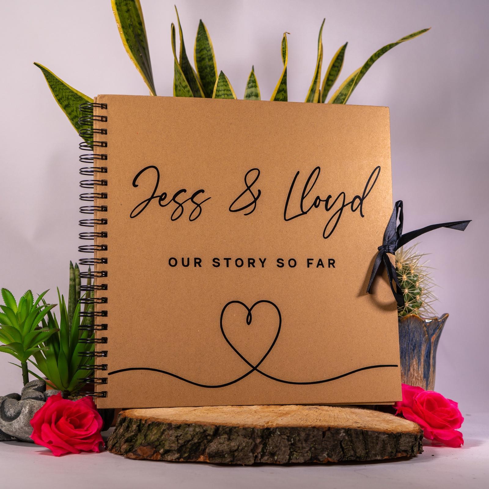 Our Story So Far Book - PeachandPearstudio