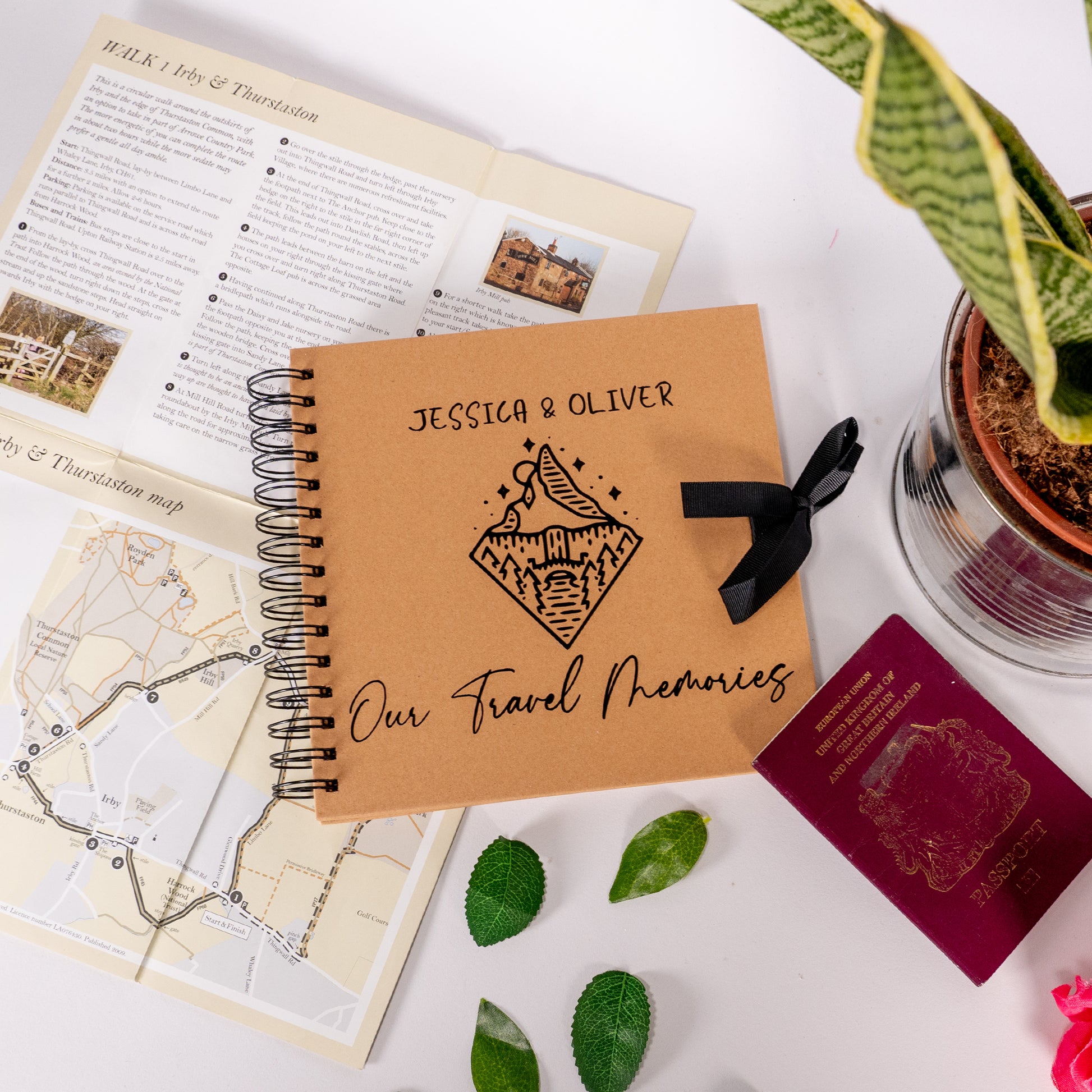 Adventure Scrapbook – Peach & Pear