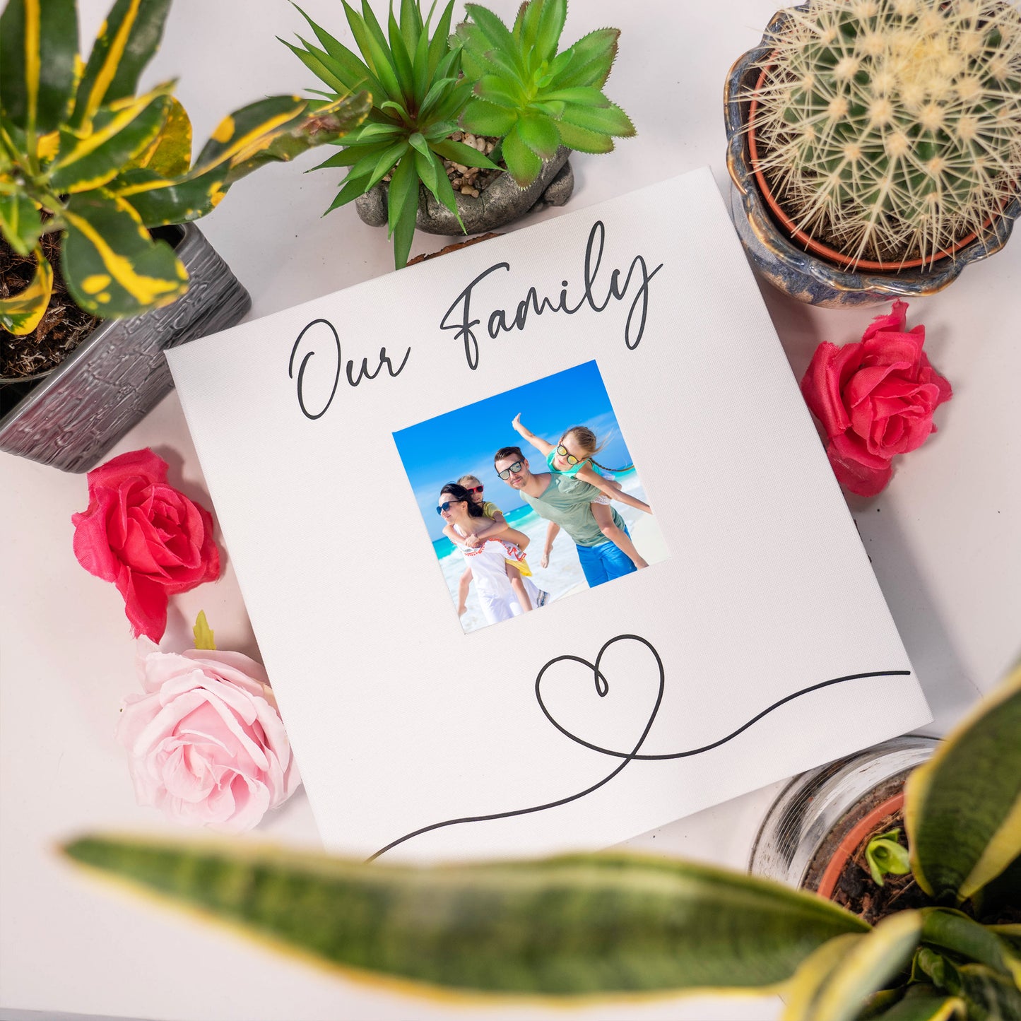 Personalised Photograph Album - PeachandPearstudio