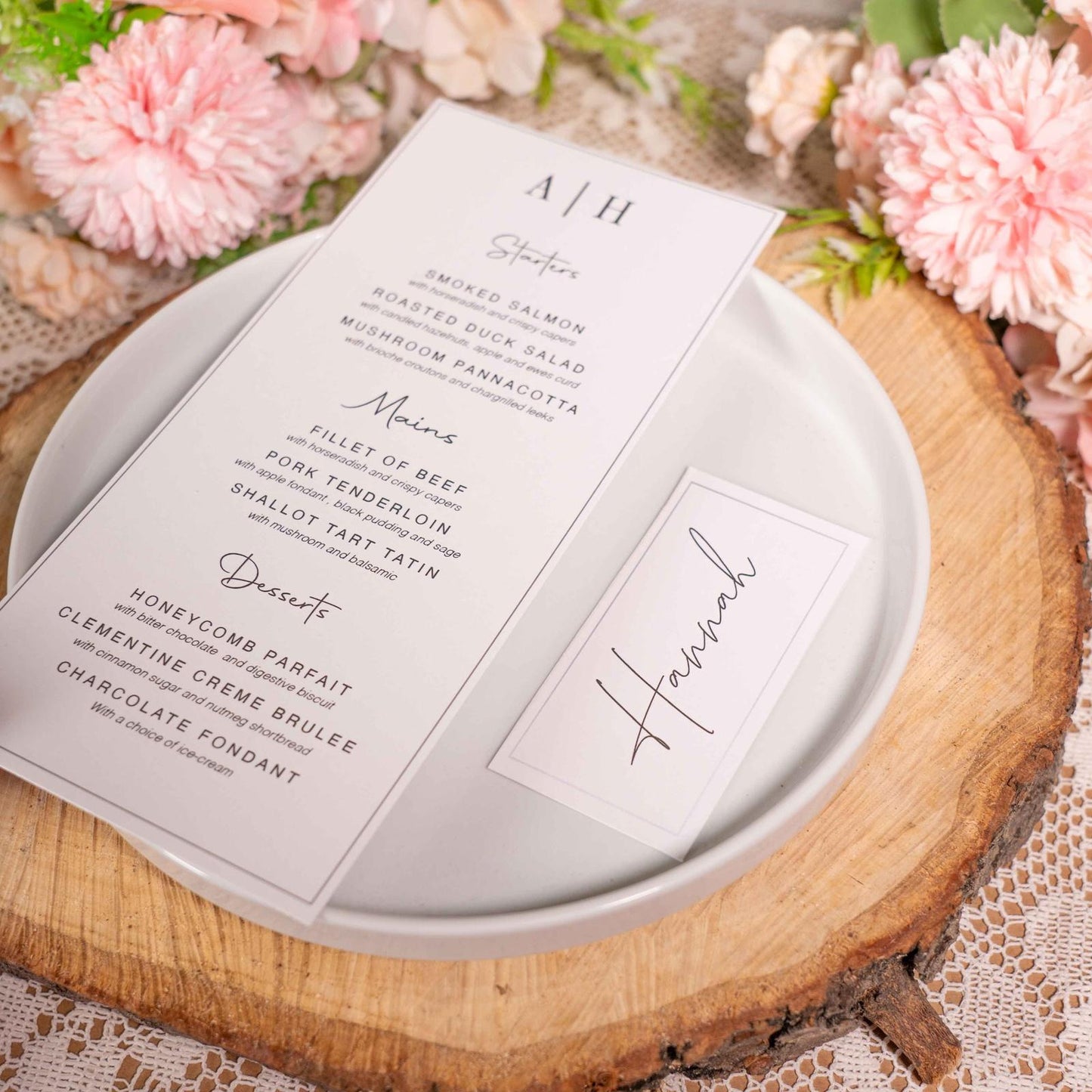 Wedding Catering Menu