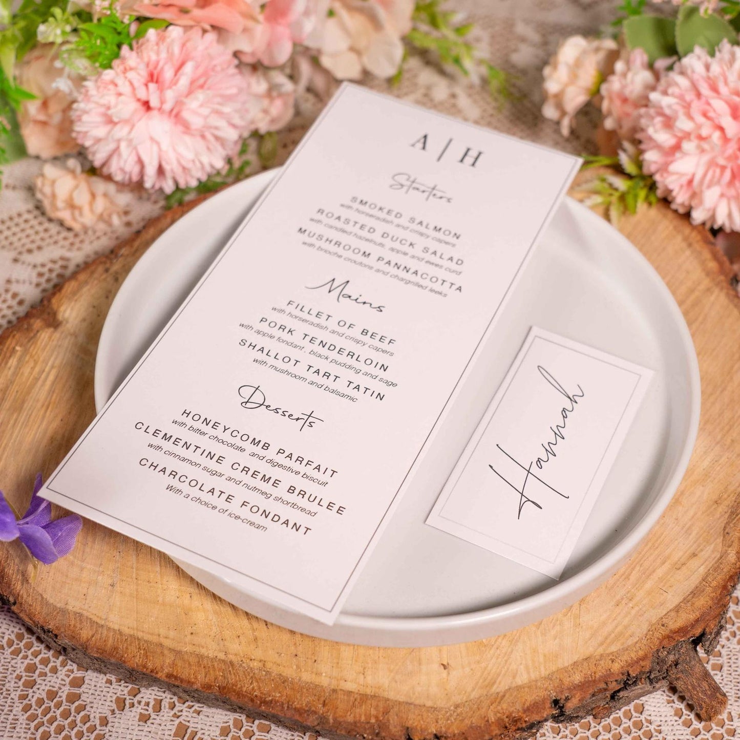 Wedding Catering Menu