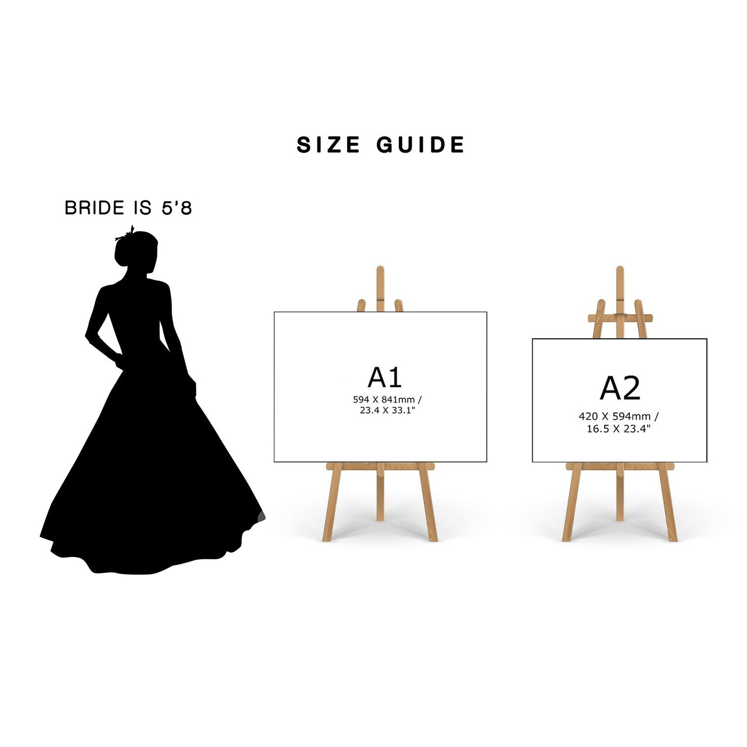 Wedding Welcome Sign | Ring Design | Modern & Clean - PeachandPearstudio